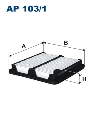 Filtron Luchtfilter AP 103/1