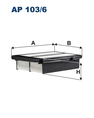 Filtron Luchtfilter AP 103/6