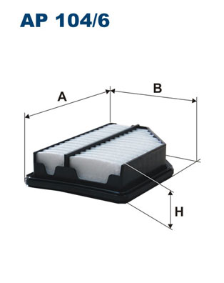 Filtron Luchtfilter AP 104/6