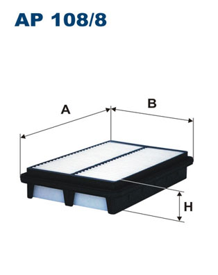 Filtron Luchtfilter AP 108/8