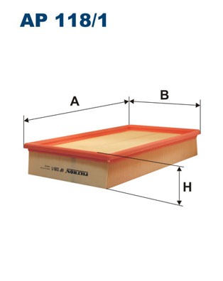 Filtron Luchtfilter AP 118/1