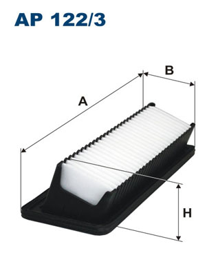 Filtron Luchtfilter AP 122/3