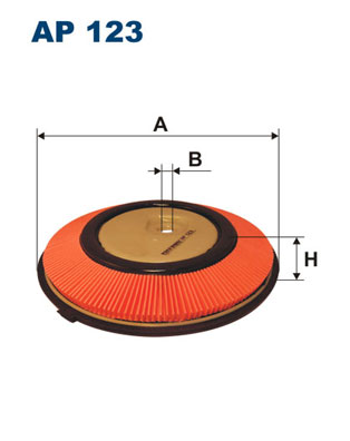 Filtron Luchtfilter AP 123