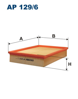 Filtron Luchtfilter AP 129/6