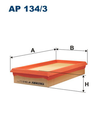 Filtron Luchtfilter AP 134/3