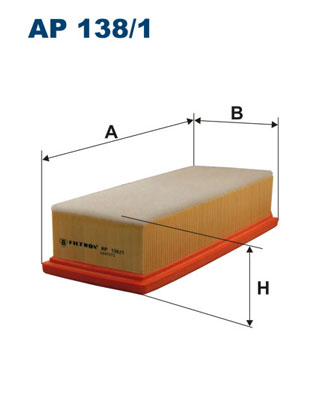 Filtron Luchtfilter AP 138/1