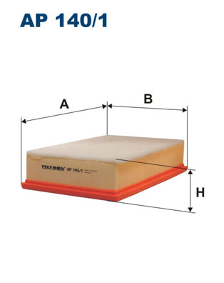 Filtron Luchtfilter AP 140/1