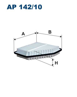 Filtron Luchtfilter AP 142/10