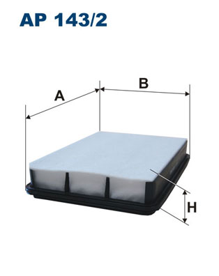 Filtron Luchtfilter AP 143/2