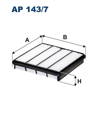 Filtron Luchtfilter AP 143/7