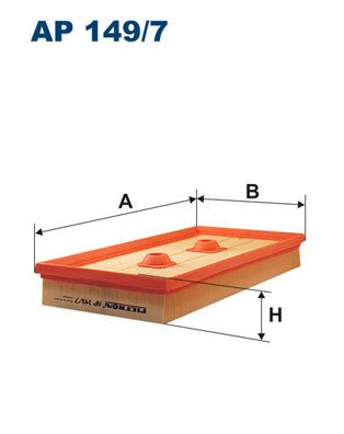 Filtron Luchtfilter AP 149/7