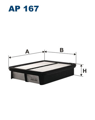 Filtron Luchtfilter AP 167