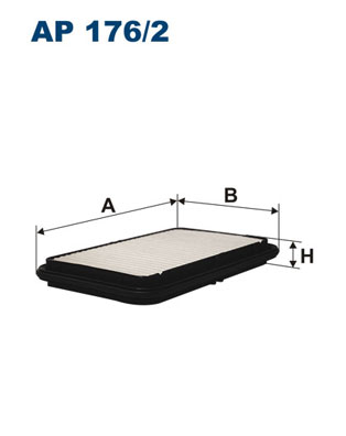 Filtron Luchtfilter AP 176/2