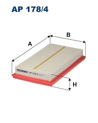 Filtron Luchtfilter AP 178/4