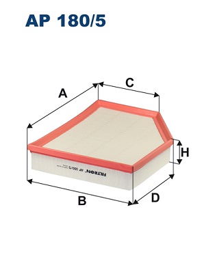 Filtron Luchtfilter AP 180/5