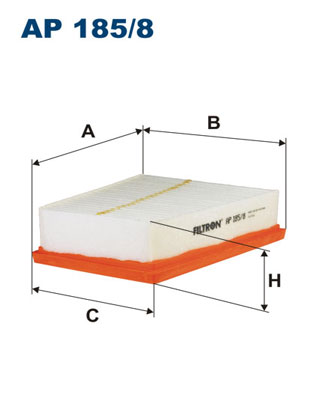 Filtron Luchtfilter AP 185/8