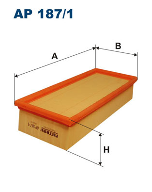 Filtron Luchtfilter AP 187/1