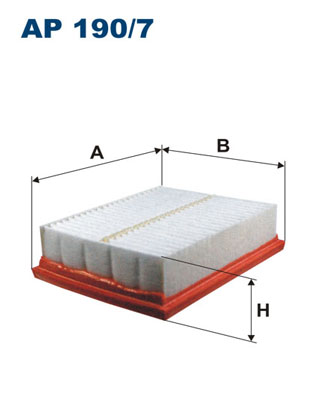 Filtron Luchtfilter AP 190/7
