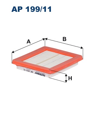 Filtron Luchtfilter AP 199/11