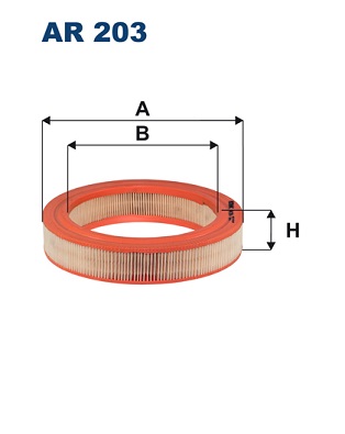 Filtron Luchtfilter AR 203