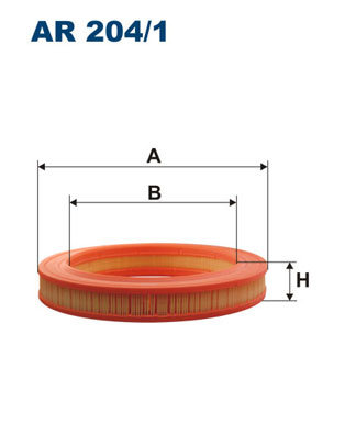 Filtron Luchtfilter AR 204/1