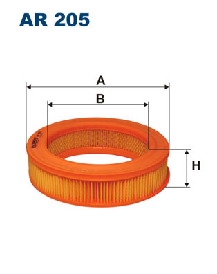 Filtron Luchtfilter AR 205