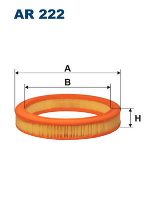 Filtron Luchtfilter AR 222