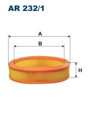 Filtron Luchtfilter AR 232/1