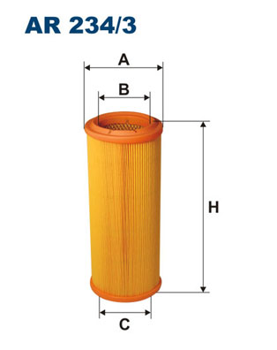 Filtron Luchtfilter AR 234/3