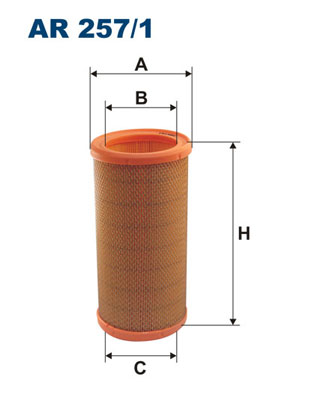 Filtron Luchtfilter AR 257/1