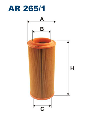 Filtron Luchtfilter AR 265/1