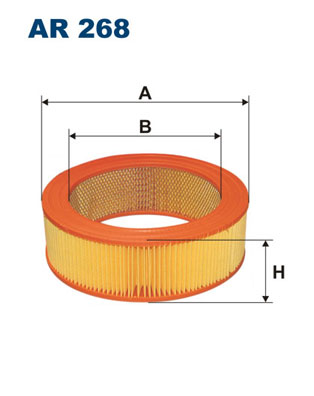 Filtron Luchtfilter AR 268