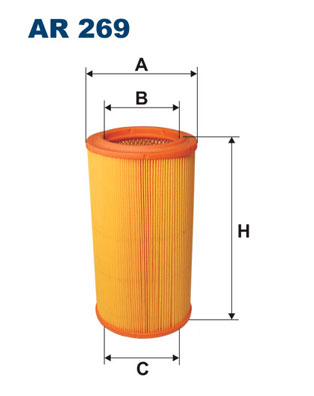 Filtron Luchtfilter AR 269