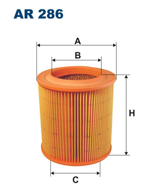 Filtron Luchtfilter AR 286