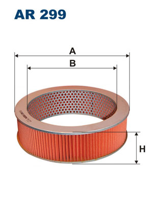 Filtron Luchtfilter AR 299