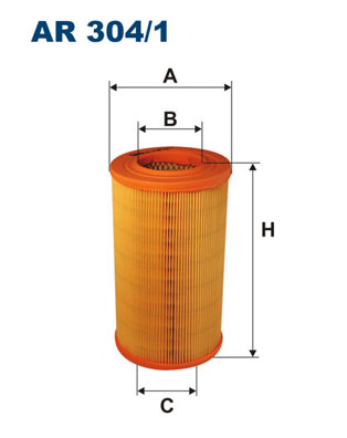 Filtron Luchtfilter AR 304/1