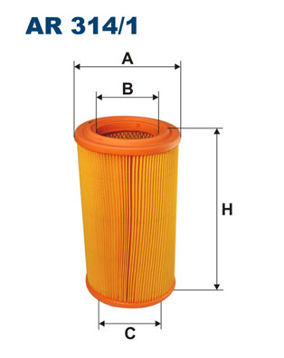 Filtron Luchtfilter AR 314/1