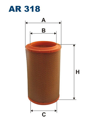 Filtron Luchtfilter AR 318