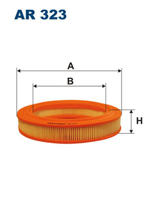 Filtron Luchtfilter AR 323