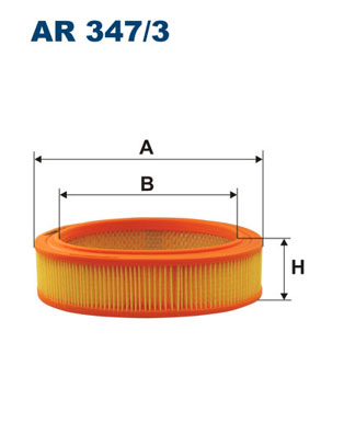 Filtron Luchtfilter AR 347/3