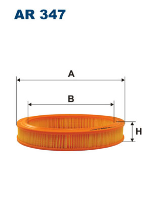 Filtron Luchtfilter AR 347