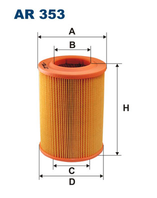 Filtron Luchtfilter AR 353