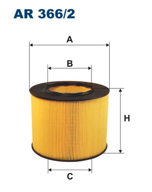 Filtron Luchtfilter AR 366/2