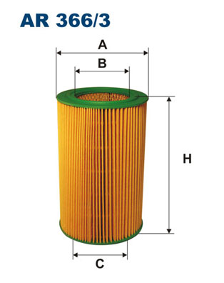 Filtron Luchtfilter AR 366/3