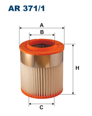 Filtron Luchtfilter AR 371/1