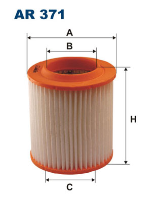 Filtron Luchtfilter AR 371