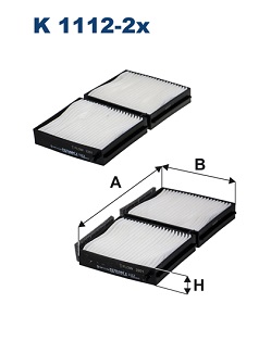 Filtron Interieurfilter K 1112-2x