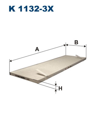 Filtron Interieurfilter K 1132-3x