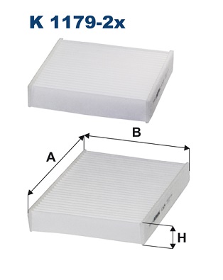 Filtron Interieurfilter K 1179-2x