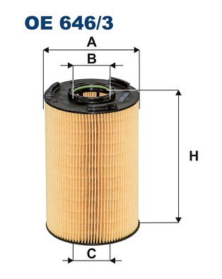 Filtron Oliefilter OE 646/3